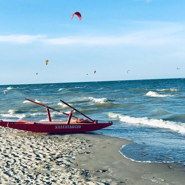 Spiaggia e mare a Lido di Spina
